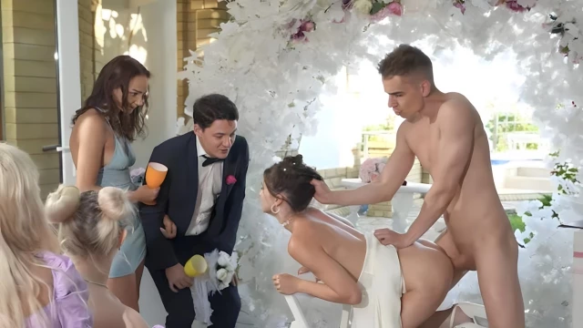 Anal Porn Where A Guy Fucked A Bride At A Wedding